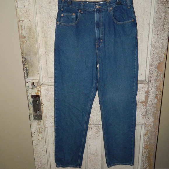 Gap Easy Fit Denim Jeans Dark Size Mens 36x32 (O-10) - Picture 1 of 6